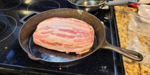 Bacon-wrapped Meat Loaf